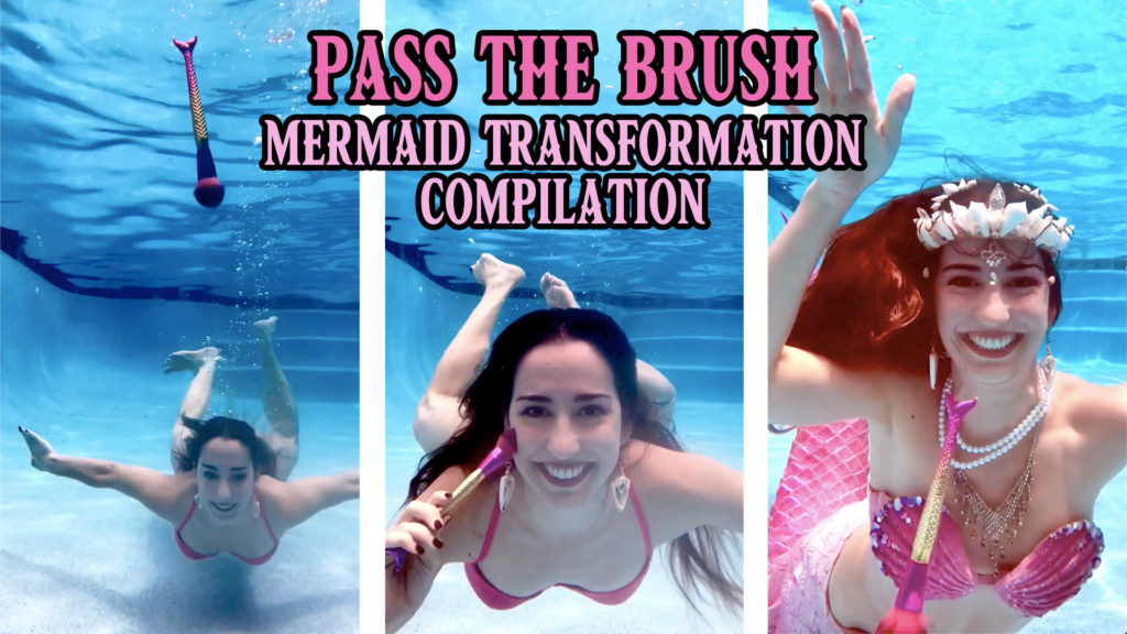 Mermaid Brush Transformation Video