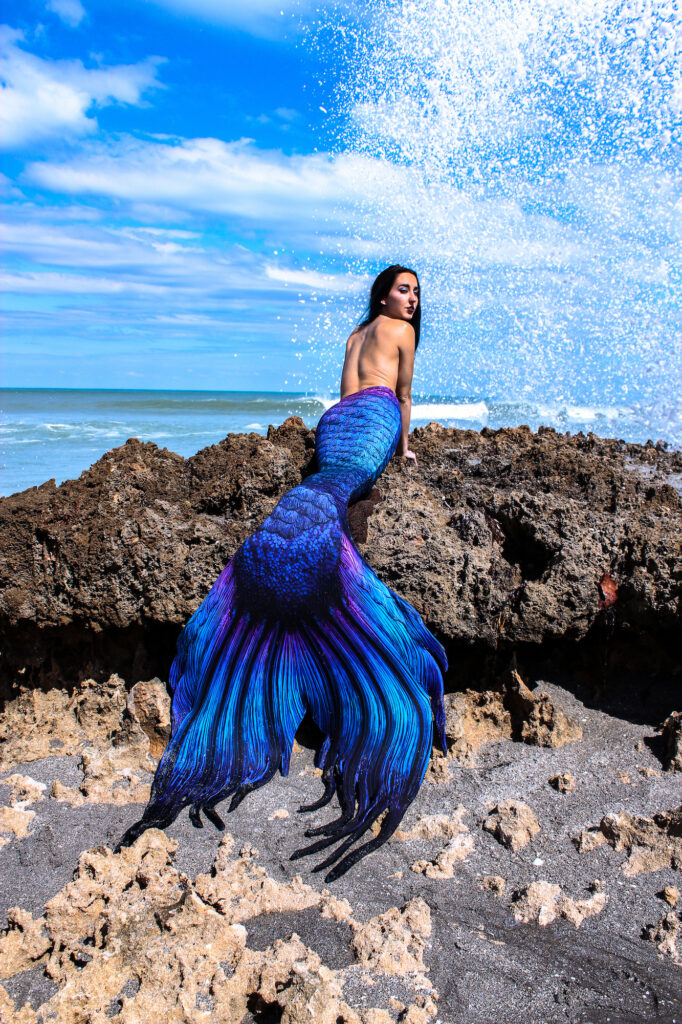 midnight tides realistic mermaid tail by finfolk productions