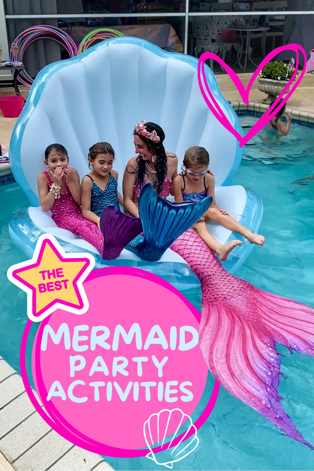 DIY Ariel Mermaid Shells Tutorial for less than $15