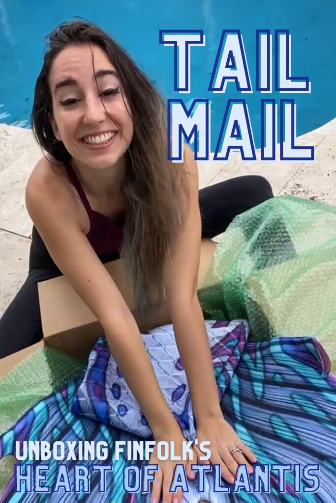 Unbox the new Heart of Atlantis mermaid tail with me! Get a close look at the details on this realistic mermaid tail by Finfolk Productions!