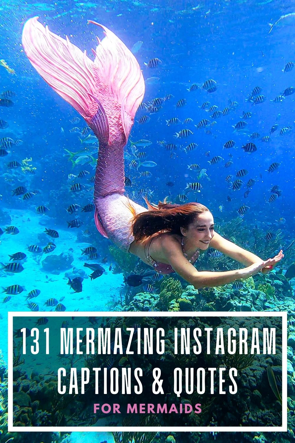 131 Mermazing Instagram Captions & Mermaid Quotes