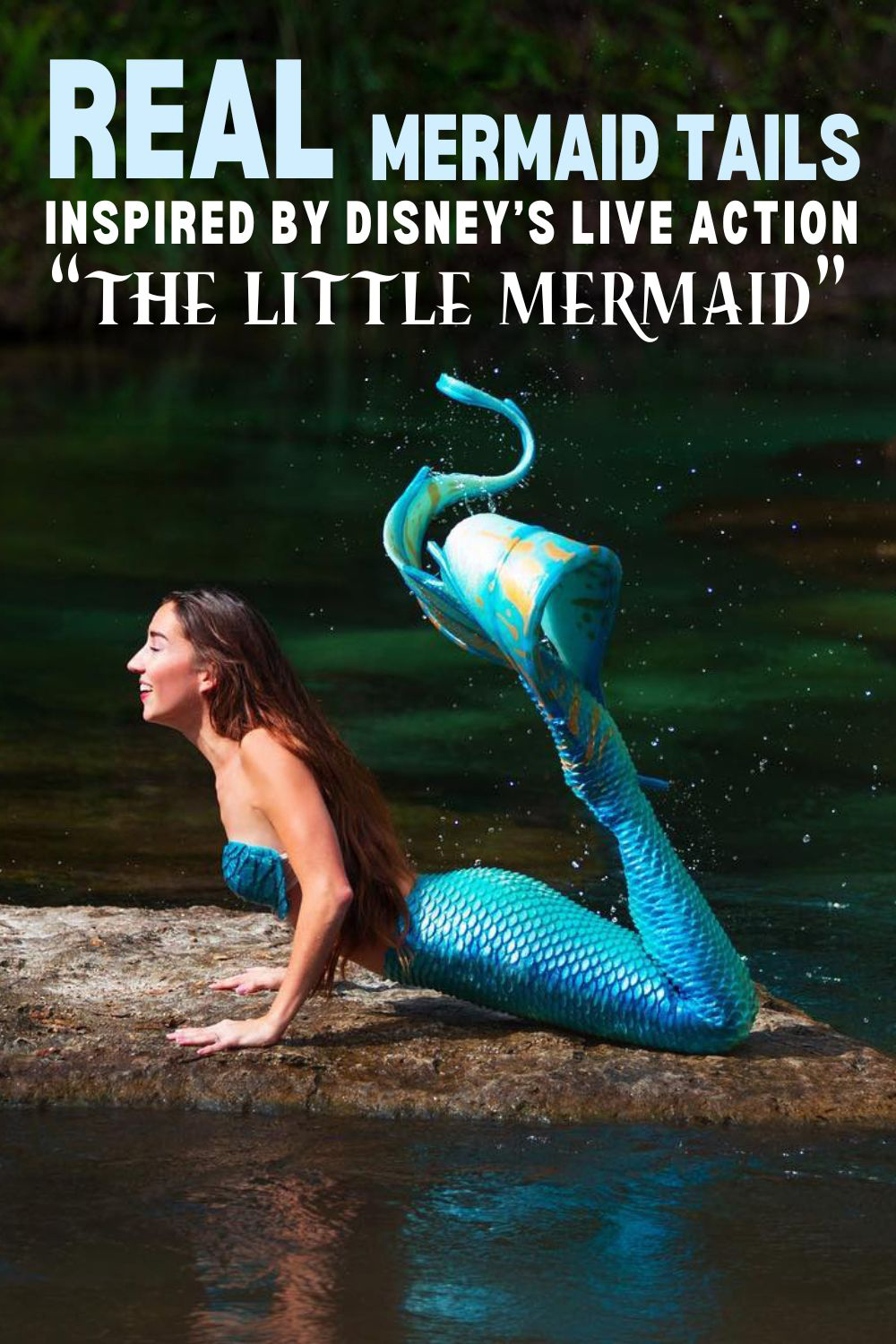 realistic mermaid costume tail