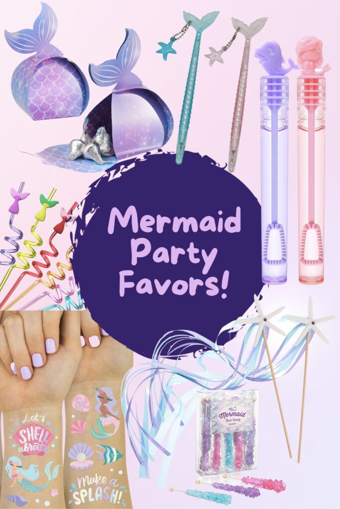 Best mermaid party favors!