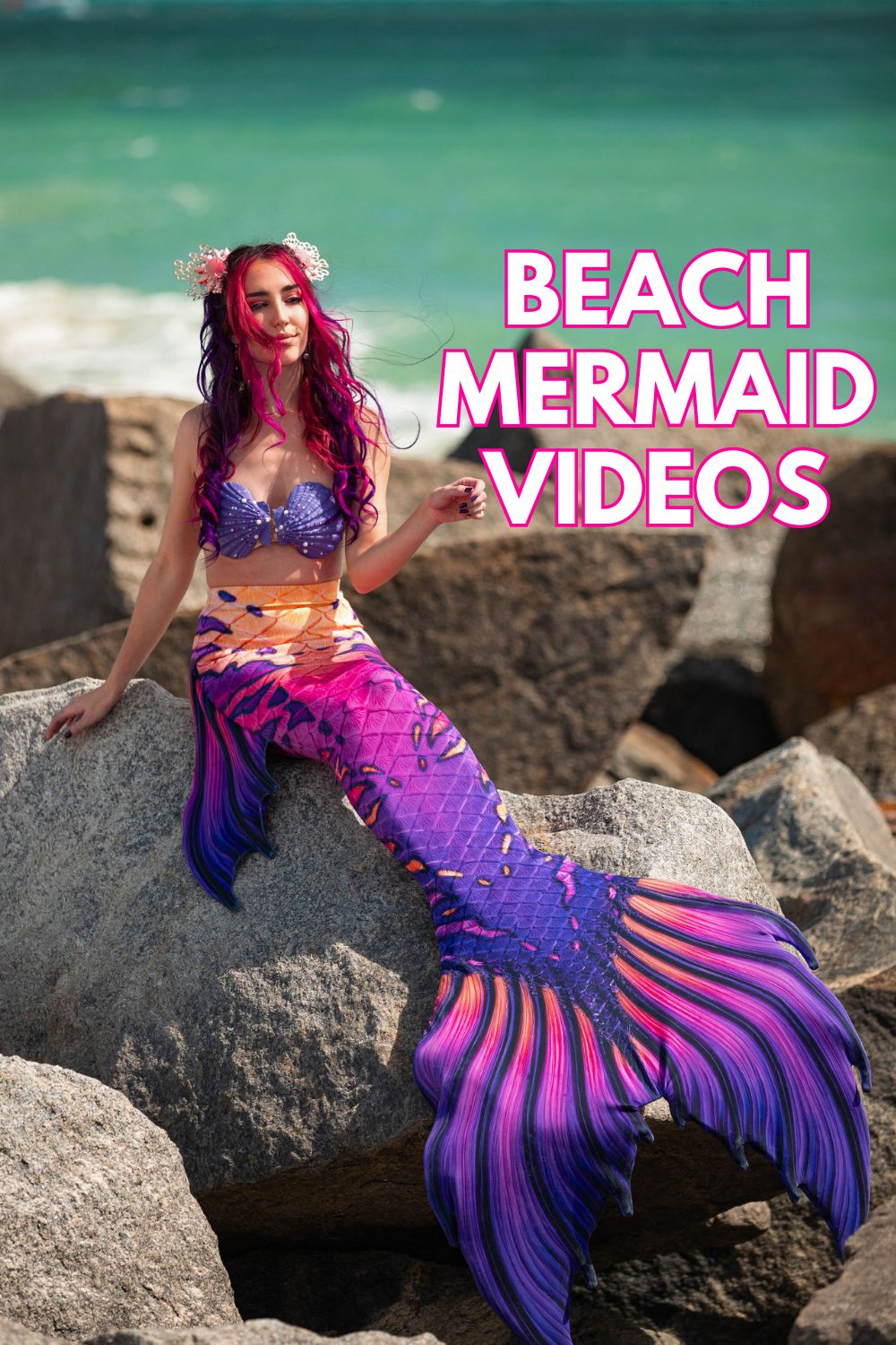 Beach mermaid videos